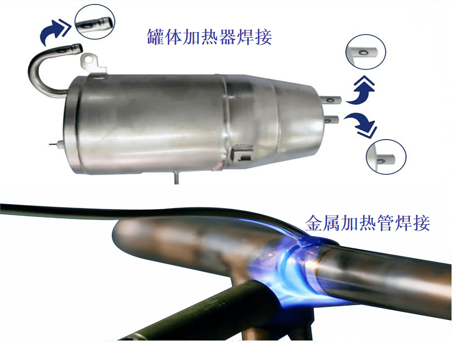 加热器管件