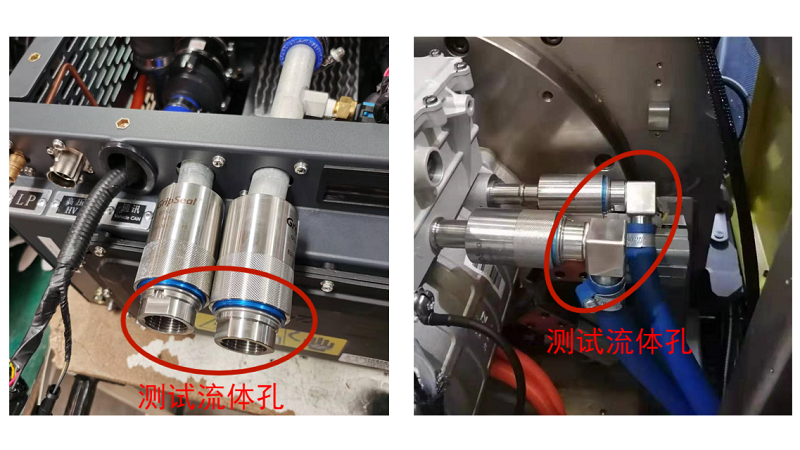 格雷希尔G70系列密封测试接头在生产线上的使用
