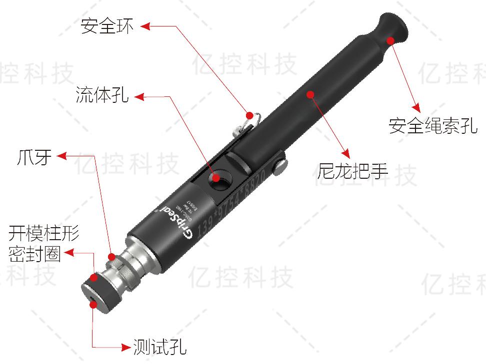 格雷希尔G35系列偏心定制气密测试快速密封连接器的应用