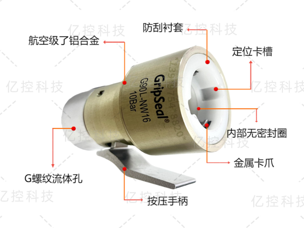 气密测试快速密封连接器在新能源汽车VDA-NW接口的应用案例分析