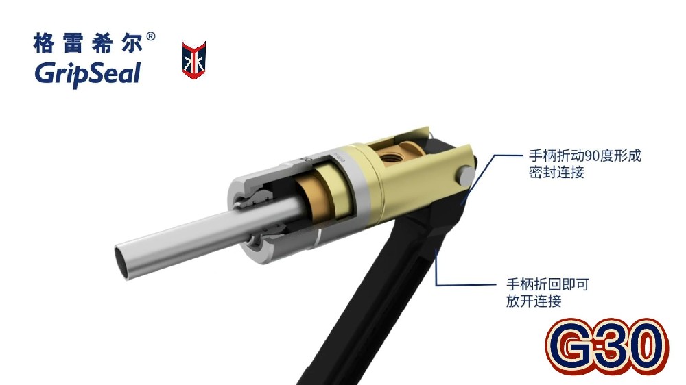 格雷希尔GripSeal：G30快速密封接头视频演示