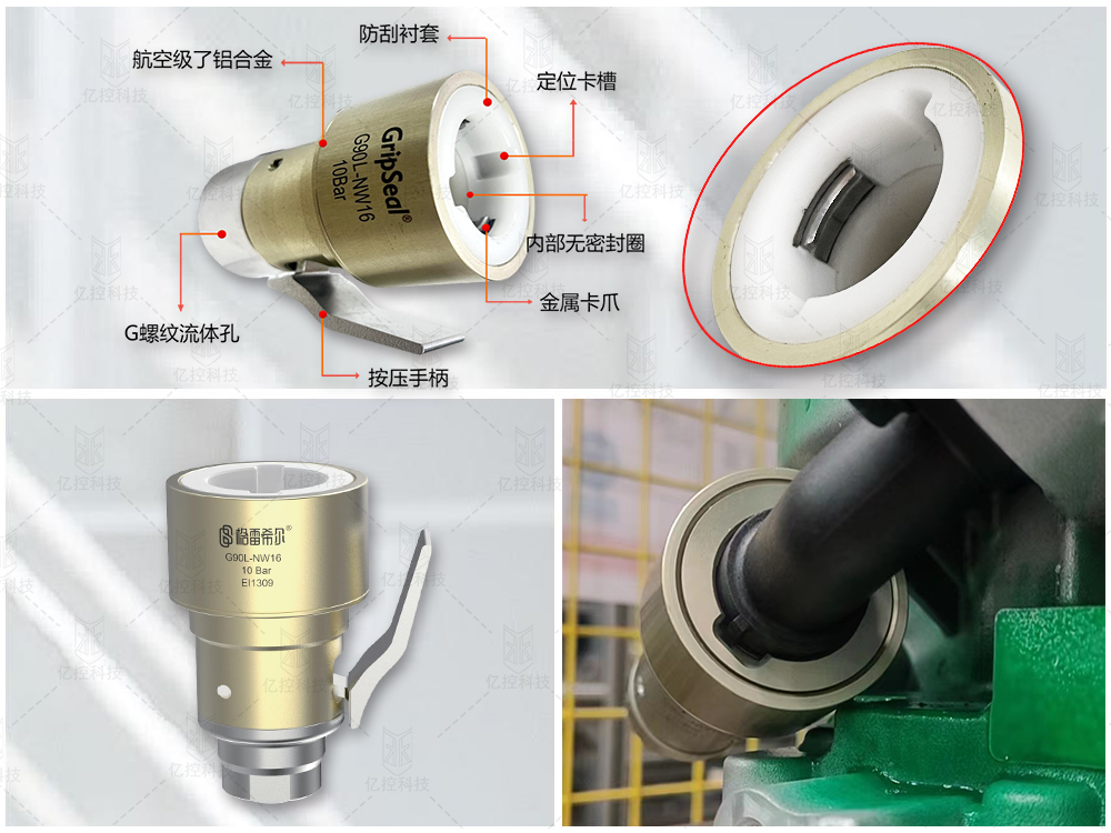 格雷希尔G90系列密封测试接头