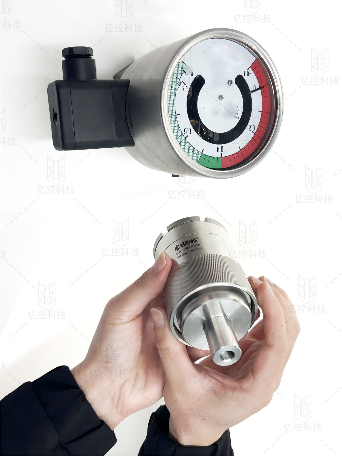 格雷希尔G70-370L050N定制款快速接头在SF6压力表的应用